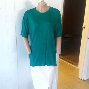 Gloria vanderbilt green blouse
